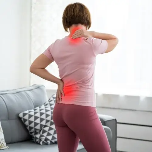 Pain during intercourse or backache